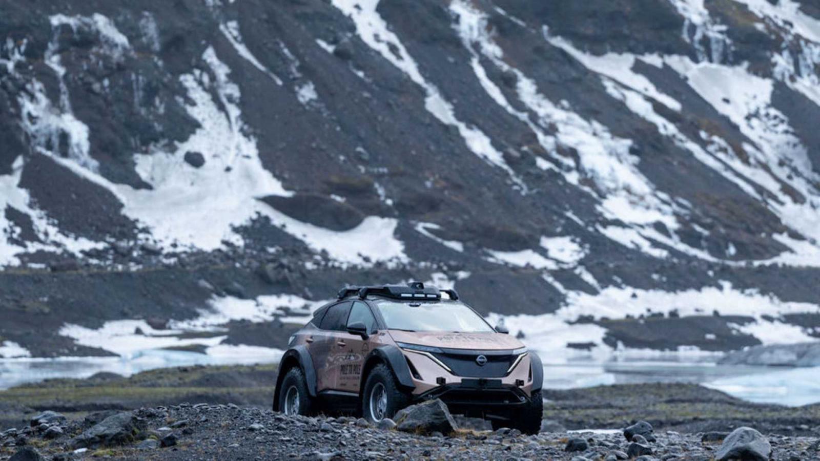 Αυτό είναι το Nissan Ariya που θα πάει από το βόρειο στο νότιο πόλο!